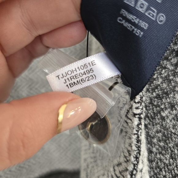 Women's Marled Military Band Jacket - Picture 10 of 10